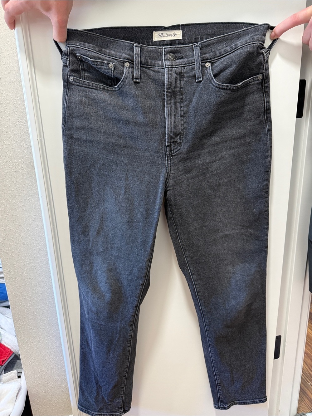 Madewell Charcoal Jeans Perfect Vintage size 29